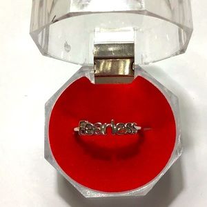 Fearless Ring Sterling Silver 925